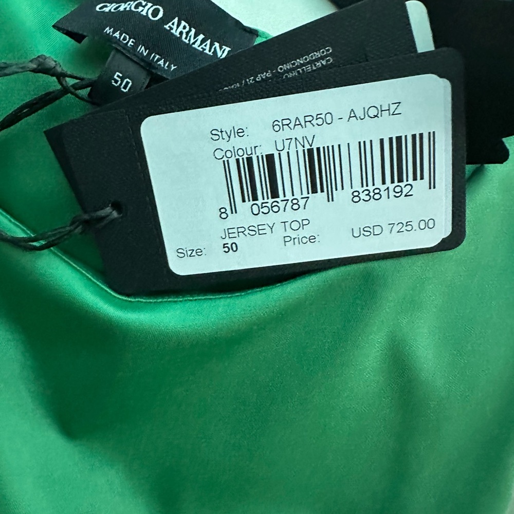 Giorgio Armani Green Bodysuit - Picture 5 of 6